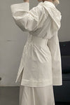 SAMUEL GUI YANG Valentina linen and cotton coat CO03-2